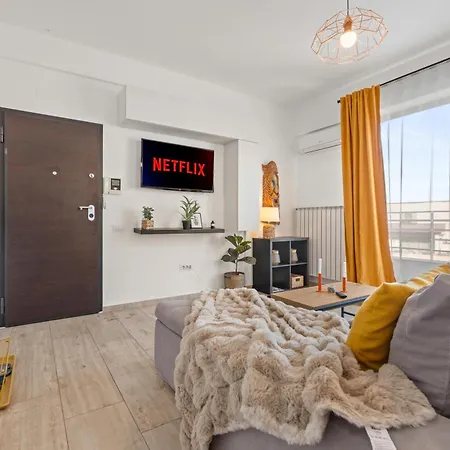 Sky Terrace 1br With Balcony Near Bulevardul Unirii * Bucharest