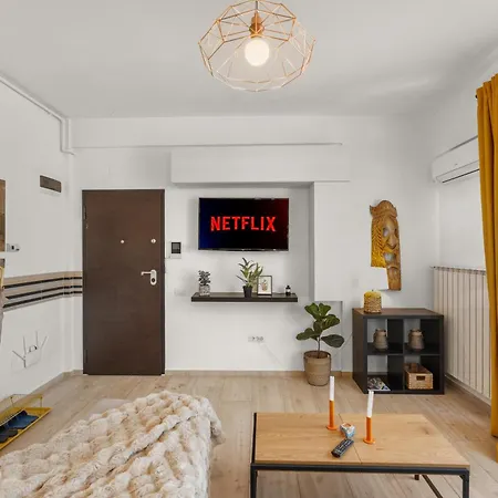 Sky Glass Terrace 1br Unirii Square * ブカレスト