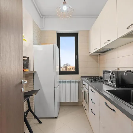 Sky Glass Terrace 1br Unirii Square * ブカレスト