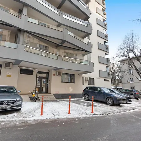 Sky Glass Terrace 1br Unirii Square Lejlighed Bukarest