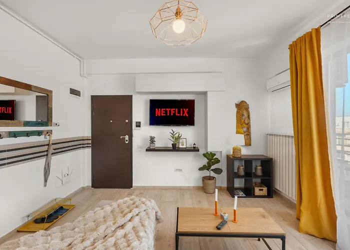 Sky Glass Terrace 1br Unirii Square * Bucarest