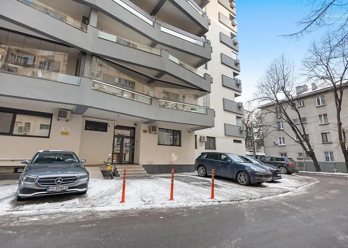 Sky Glass Terrace 1br Unirii Square Apartament Bucureşti